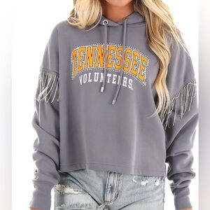 Tennessee Volunteers Rhinestone Bling Hoodie Couture